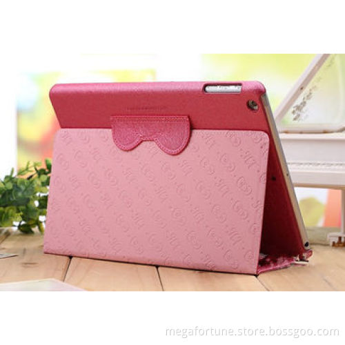 Special stand PU skin leather case for iPad mini 2, OEM/ODM are welcomed, manufacturer